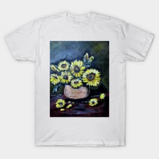 Sunflower Still Life T-Shirt